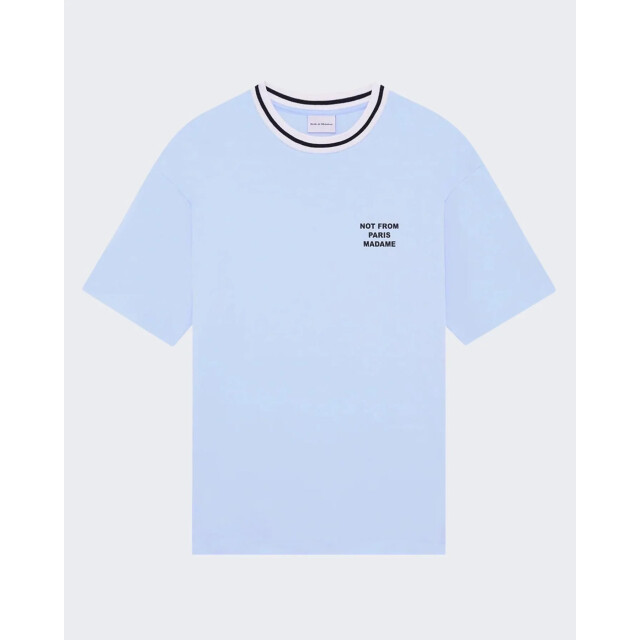 Drole De Monsieur Heren t-shirt slogan sport J-TS189-CO002-LBE large