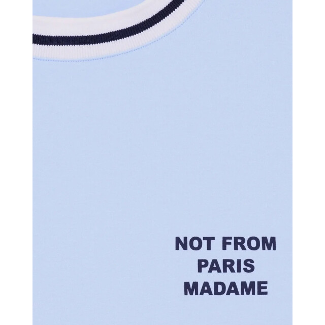 Drole De Monsieur Heren t-shirt slogan sport J-TS189-CO002-LBE large