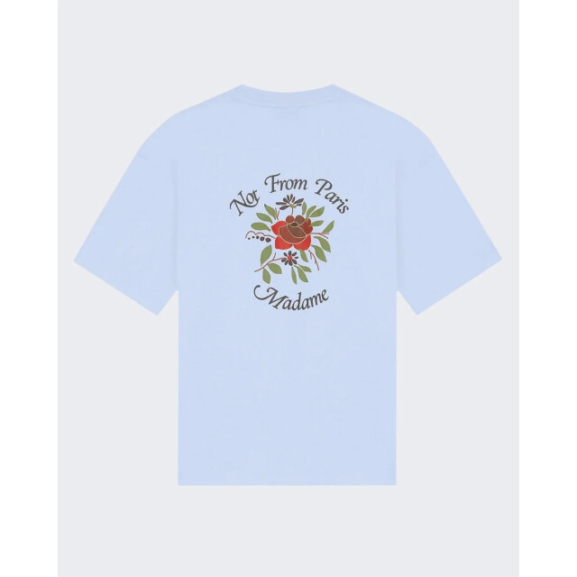 Drole De Monsieur Heren t-shirt slogan rose J-TS210-CO002-LBE large