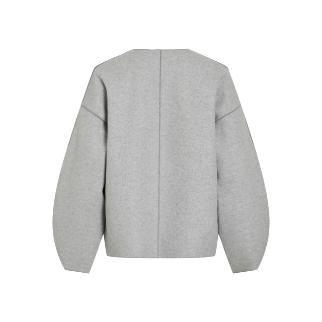 Vila vijuice loose l/s jacket noos 14101198 light grey melange 06111.910.0007 large