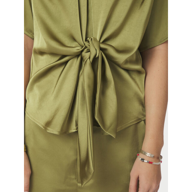 Neo Noir casadia heavy sateen blouse 165695 340 sage green 06613.369.0024 large