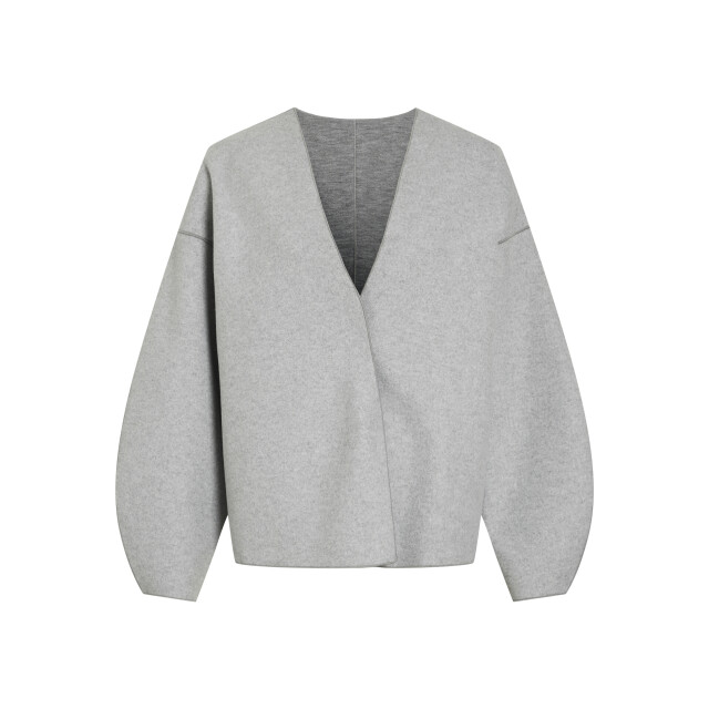 Vila vijuice loose l/s jacket noos 14101198 light grey melange 06111.910.0007 large