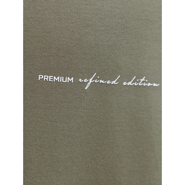 Jack & Jones jprblaowen ss branding tee sn 12292397 smokey olive 05011.368.0113 large