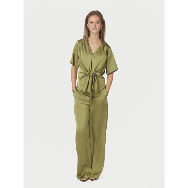 Neo Noir casadia heavy sateen blouse 165695 340 sage green 06613.369.0024 large