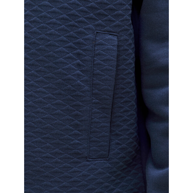 Jack & Jones jprblufrankie sweat zip high neck s 12275675 pageant 05735.211.0034 large