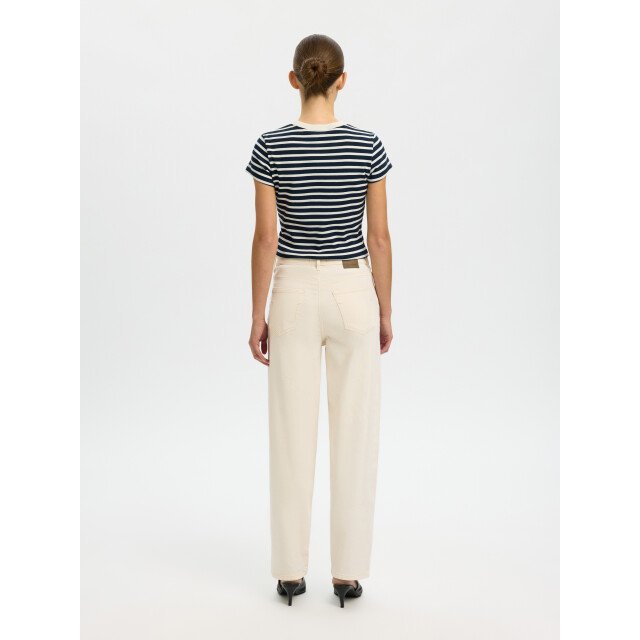 Selected Femme slfmilly ss tee 16100789 dark sapphire 06011.261.0041 large