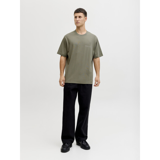 Jack & Jones jprblaowen ss branding tee sn 12292397 smokey olive 05011.368.0113 large