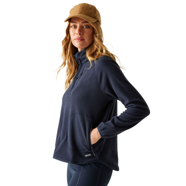 Regatta Dames frankie quarter zip fleece top UTRG12146_navy large