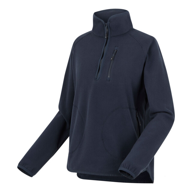 Regatta Dames frankie quarter zip fleece top UTRG12146_navy large