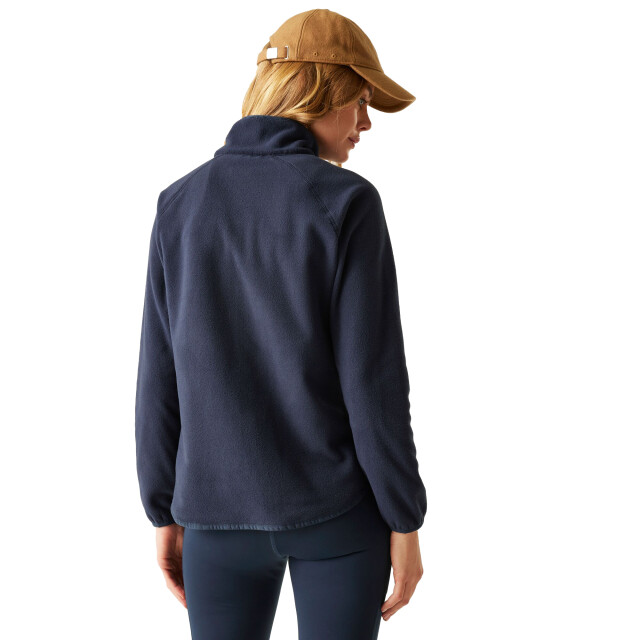 Regatta Dames frankie quarter zip fleece top UTRG12146_navy large