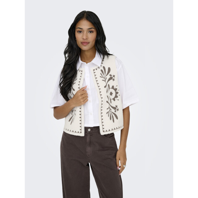 Only Onlcoco teddy waistcoat cc otw 15361444 large