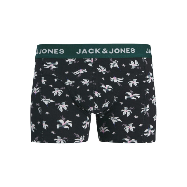 Jack & Jones Heren boxershorts trunks jactodd gebloemd 3-pack 12288821-Dazzling Blue large