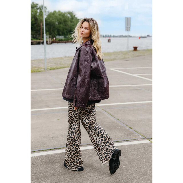 Catwalk Junkie 2402030019 loose fit jeans leopard 2402030019 Loose fit jeans leopard large