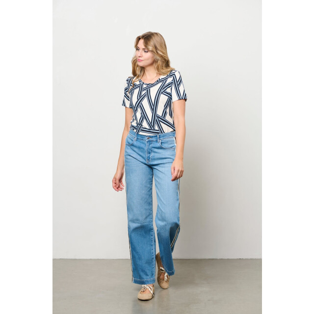 &Co Woman Vere line &Co woman Vere line blauw large