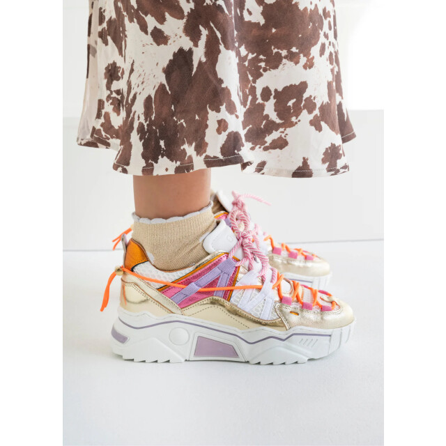 DWRS Label Dwrs orion roze dames sneaker J6870-03 large