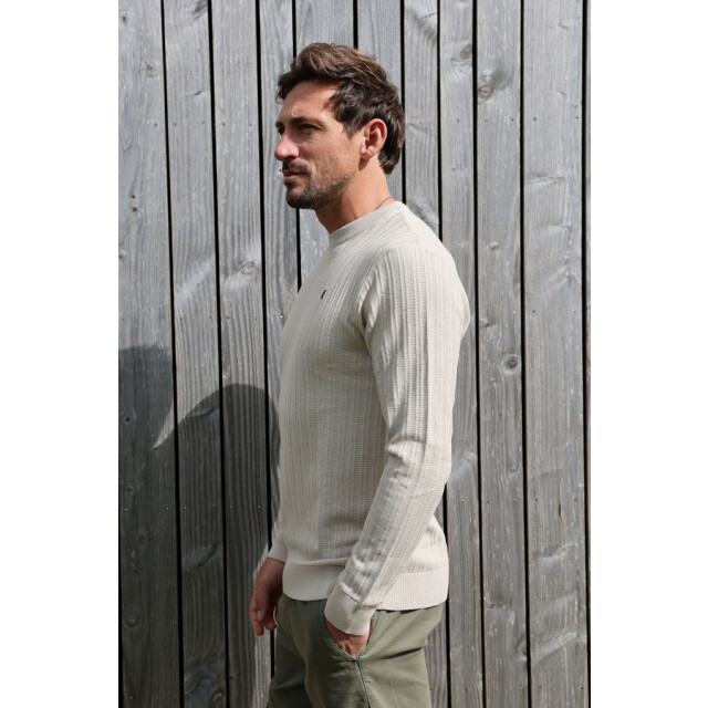 Kultivate 2501080800 kn vertical 221 moon beam heren trui kultiv 221 Moon Beam/2501080800 KN Vertical large