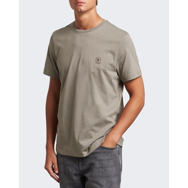 Parajumpers Heren patch t-shirt blauw PMTSEY29-225 large