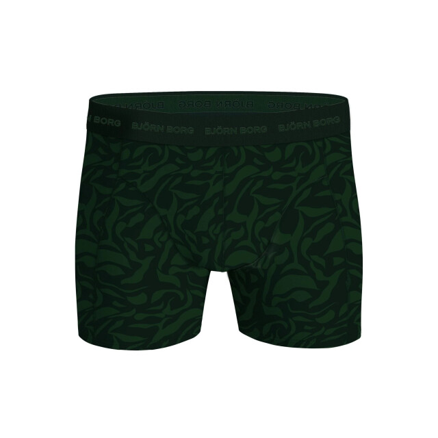 Björn Borg heren boxershort cotton stretch 3-pack groen/multicolour/zwart maat l 10003372-MP004 large