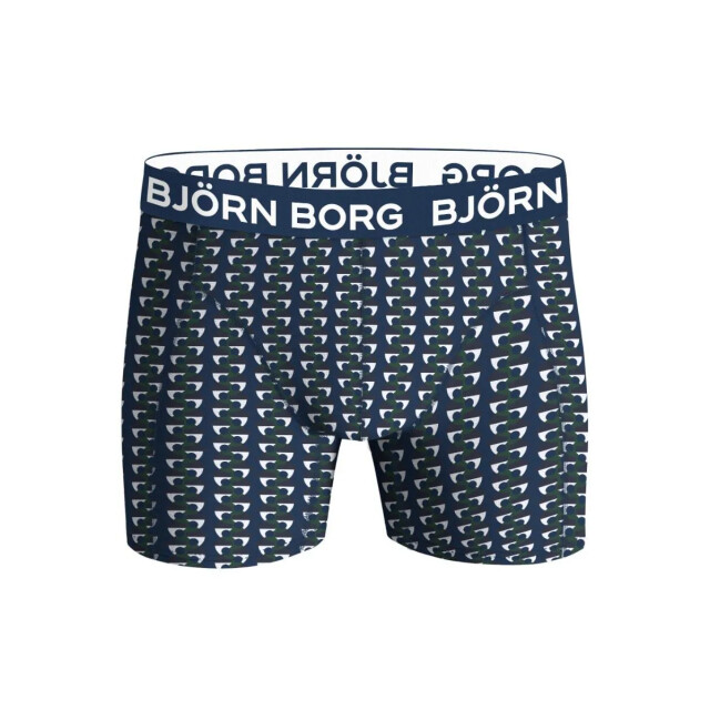 Björn Borg heren boxershort cotton stretch 5-pack blauw/groen/multicolour maat l 10004610-MP002 large