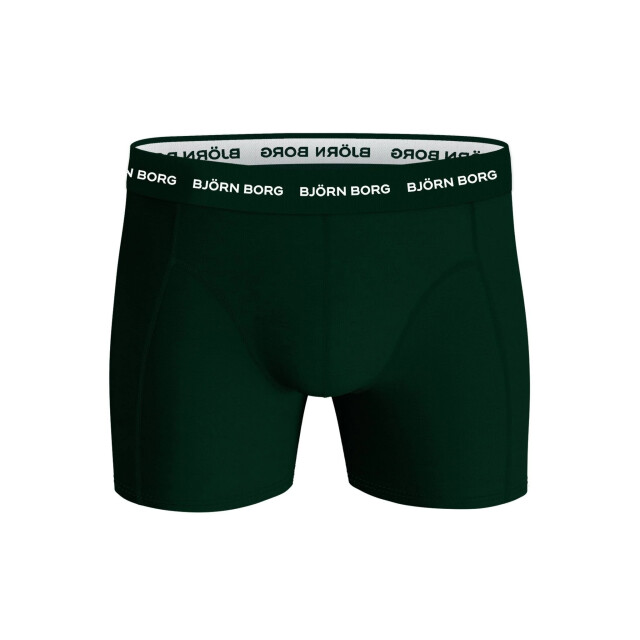 Björn Borg heren boxershort cotton stretch 3-pack groen/multicolour/zwart maat l 10003372-MP004 large