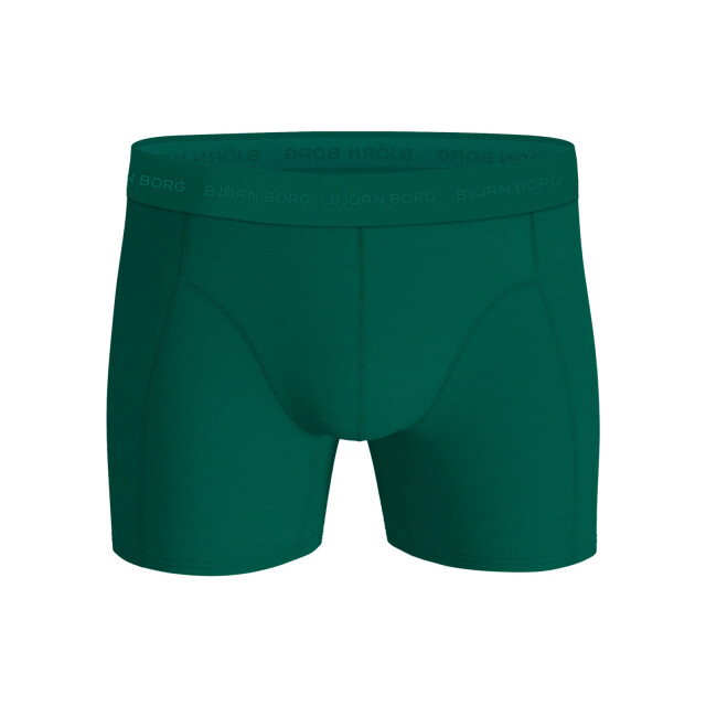 Björn Borg heren boxershort cotton stretch 3-pack groen/multicolour/zwart maat l 10004154-MP006 large