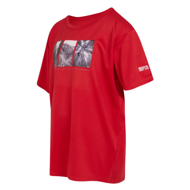 Regatta Kinderen/kinderen alvarado viii wielrenners-t-shirt UTRG10600_dangerred large