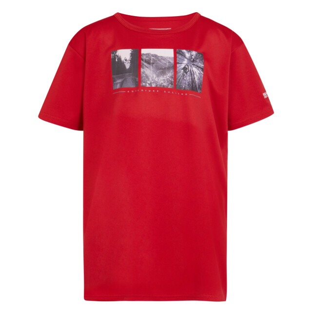 Regatta Kinderen/kinderen alvarado viii wielrenners-t-shirt UTRG10600_dangerred large