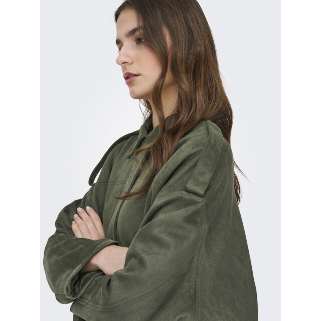 Jacqueline de Yong Jdynia faux suede bat jacket otw yfm donker 4279.27.0002 large