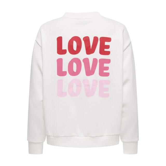 Jacqueline de Yong Jdynanna life ls text sweat jrs dia off-white 4209.02.0036 large