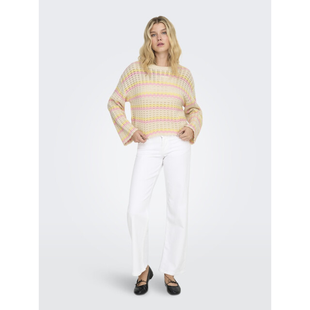 Only Onlasa ls o-neck knt nca zand dessin 4219.06.0006 large