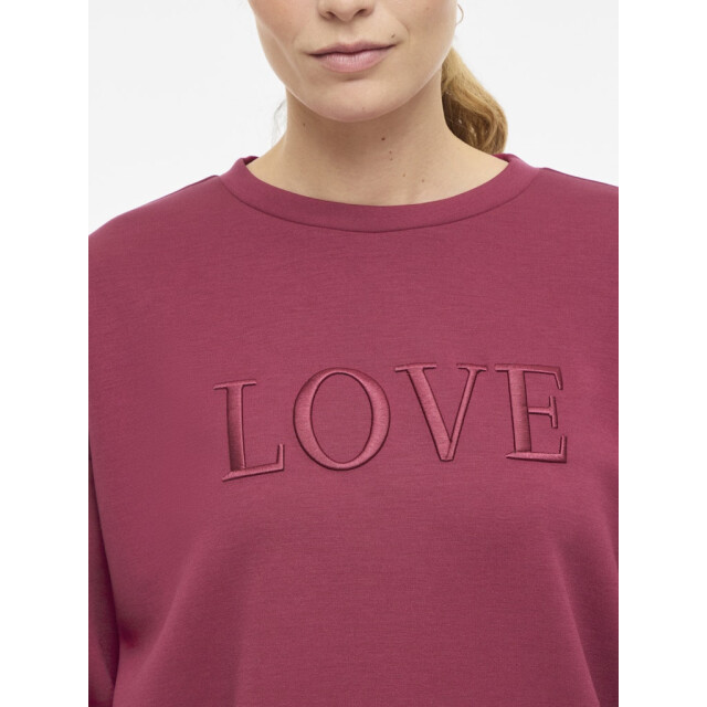 Vila Vireflect love o-neck ls top bordeaux 4209.47.0012 large