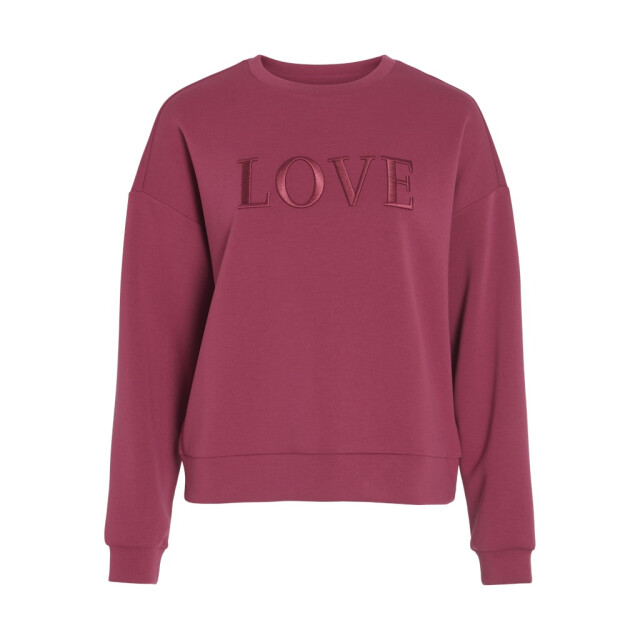 Vila Vireflect love o-neck ls top bordeaux 4209.47.0012 large