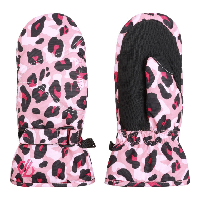 Dare2b Kinder/kinderwanten met cheetah print UTRG11008_dustyrose large