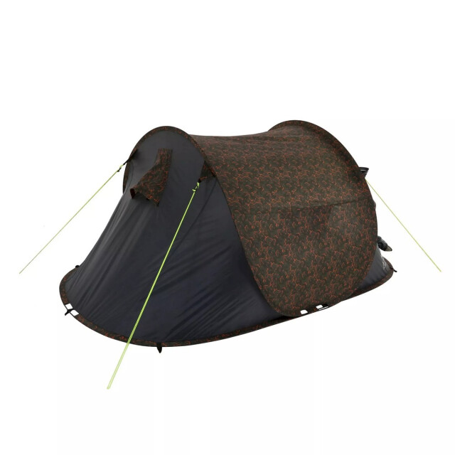 Regatta Malawi camo 2 persoons pop-up tent UTRG7250_grapeleafmagmaorange large