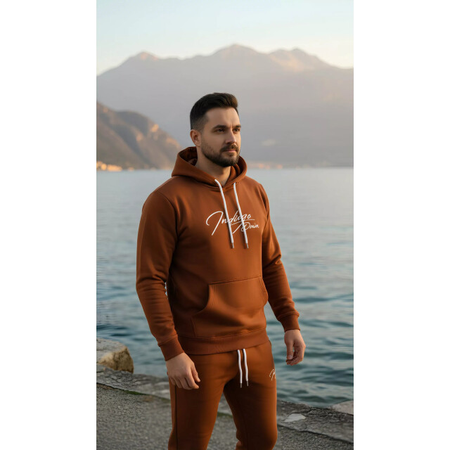 Indigo Denim Denim joggingpak heren rood ID056 large