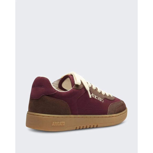 Axel Arigato Dames dice t-toe sneaker F3626002-Burgundy/Brown large