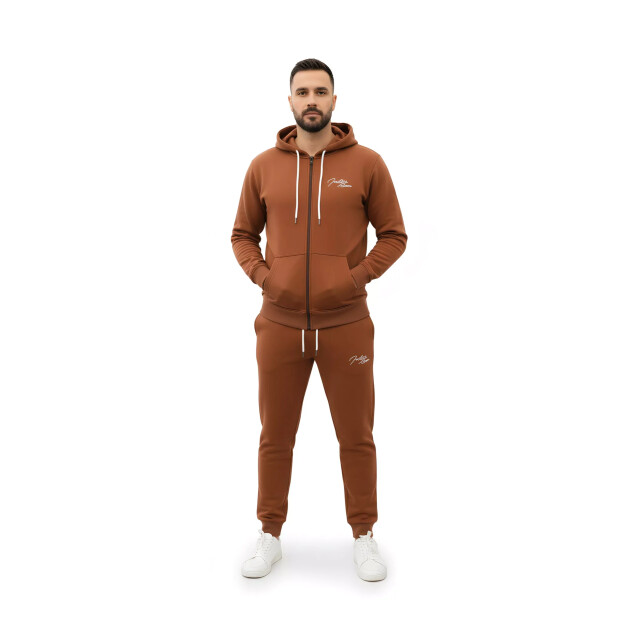 Indigo Denim Denim joggingpak heren rood ID074 large