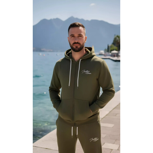 Indigo Denim Denim joggingpak heren kaki ID075-1 large