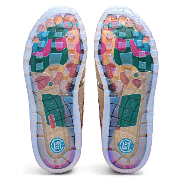 Nike unisex air max 1 clot sneakers beige/multicolour/rood maat DD1870-100 large