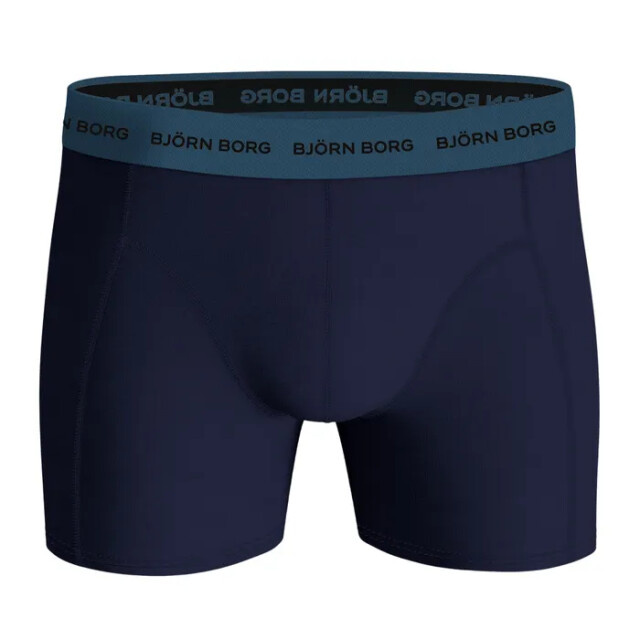 Björn Borg heren boxershort cotton stretch 3-pack blauw/multicolour/zwart maat l 10003372-MP006 large