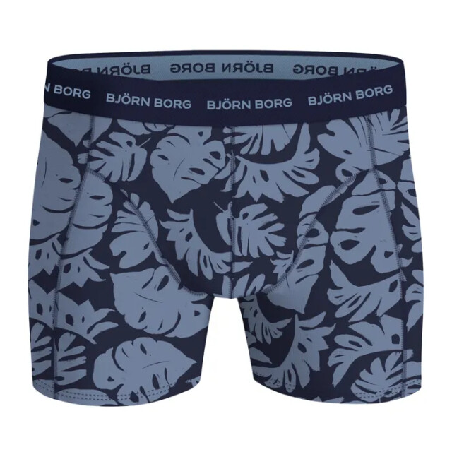 Björn Borg heren boxershort cotton stretch 3-pack blauw/multicolour/zwart maat l 10003372-MP006 large