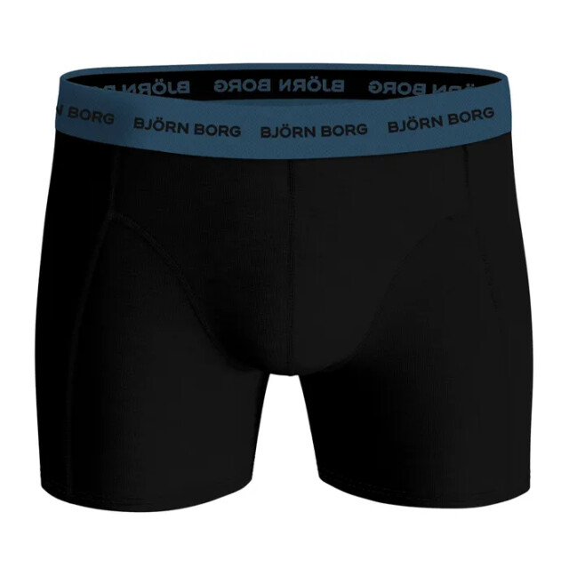 Björn Borg heren boxershort cotton stretch 3-pack blauw/multicolour/zwart maat l 10003372-MP006 large