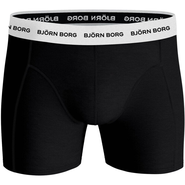 Björn Borg heren boxershort cotton stretch 5-pack blauw/multicolour/zwart maat m 10004590-MP003 large