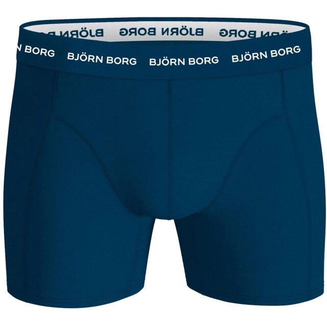 Björn Borg heren boxershort cotton stretch 5-pack blauw/multicolour/zwart maat m 10004590-MP003 large