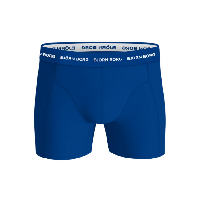 Björn Borg heren boxershort cotton stretch 5-pack blauw/multicolour/zwart maat s 10004155-MP002 large