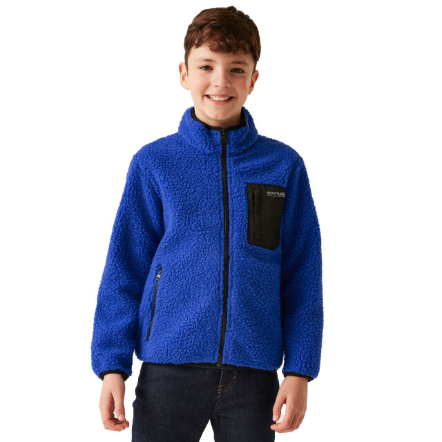 Regatta Kinder/kids frankie full zip fleecejack UTRG10917_olympianblue large