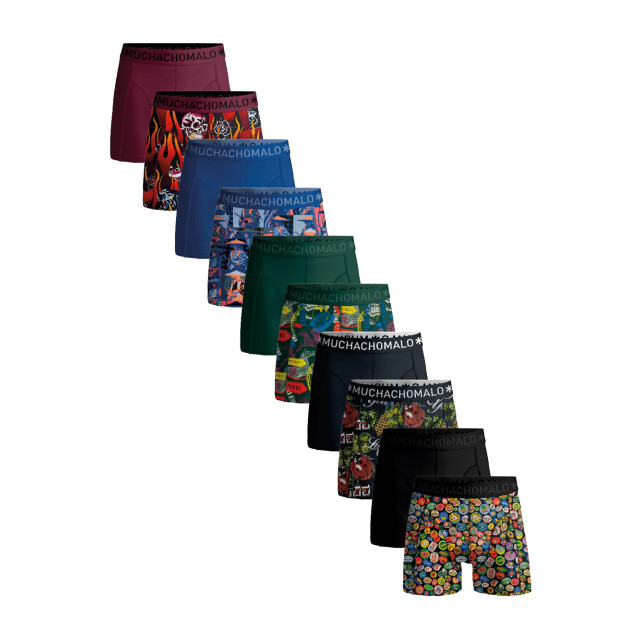 Muchachomalo Heren 10-pack boxershorts U-REMIX1010-24 large