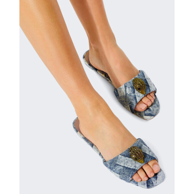 Kurt Geiger Dames 225-kensington flat sandal 8496188669-88 large