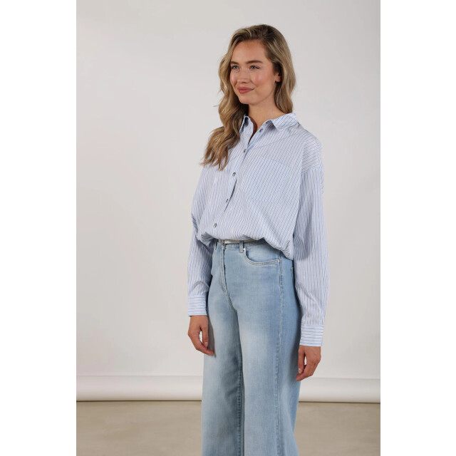 Nukus Nks02149 ariana blouse stripe NKS02149 Ariana Blouse Stripe large