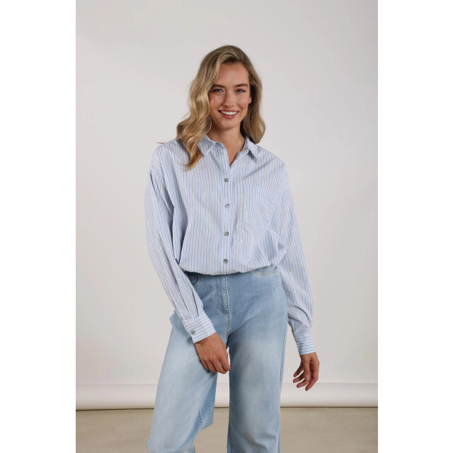 Nukus Nks02149 ariana blouse stripe NKS02149 Ariana Blouse Stripe large